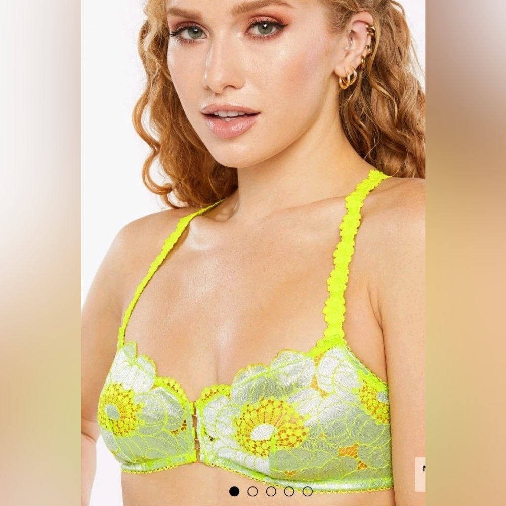 Savage X Fenty Perfect Poppies Lace Bralette